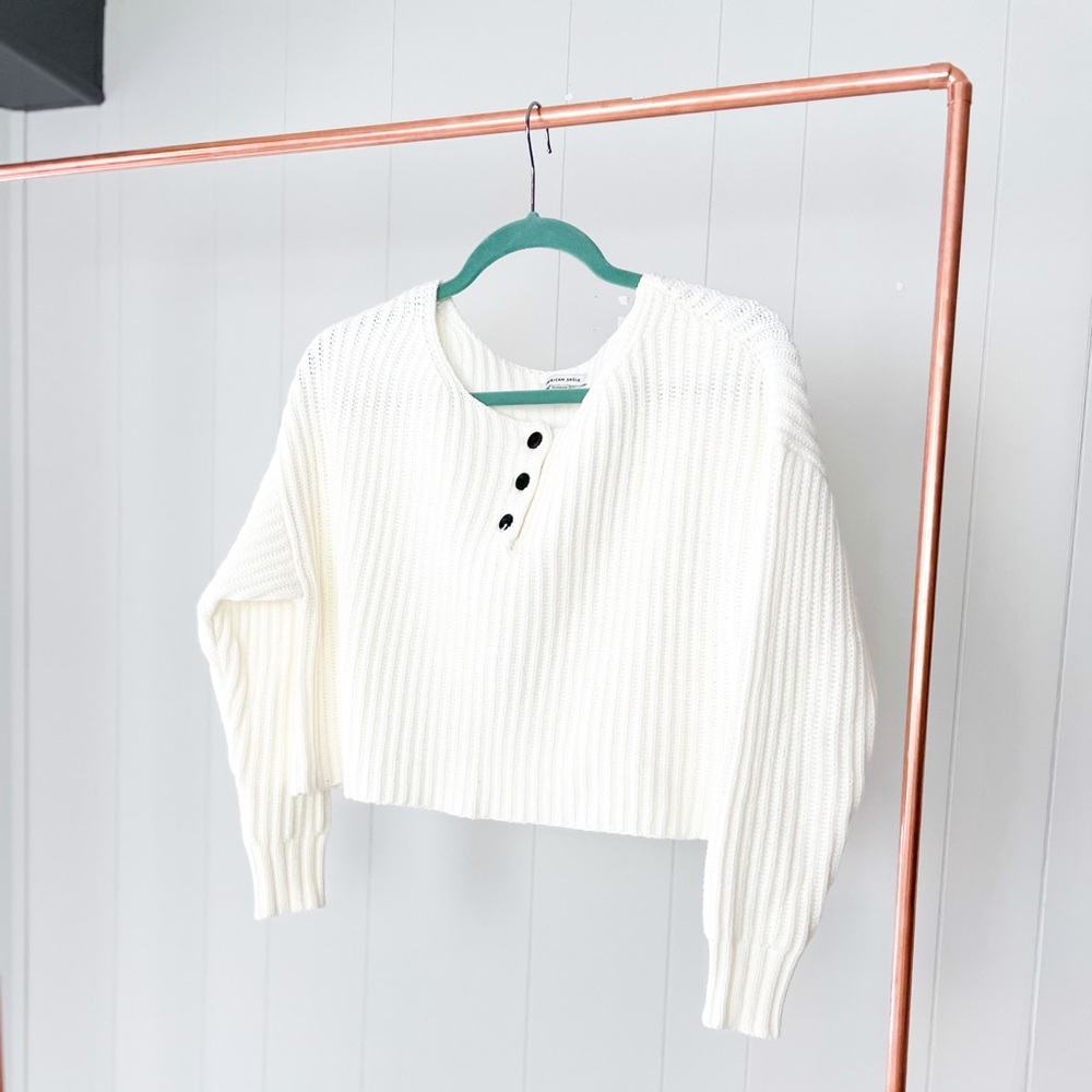 American Eagle Knit Crop Top
